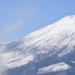 ようやく富士山にも雪が！